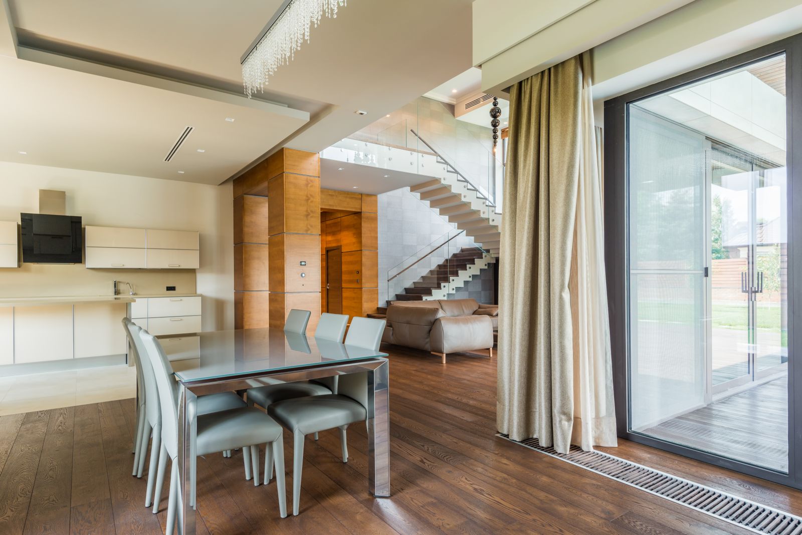 Interior of The Huger Loft